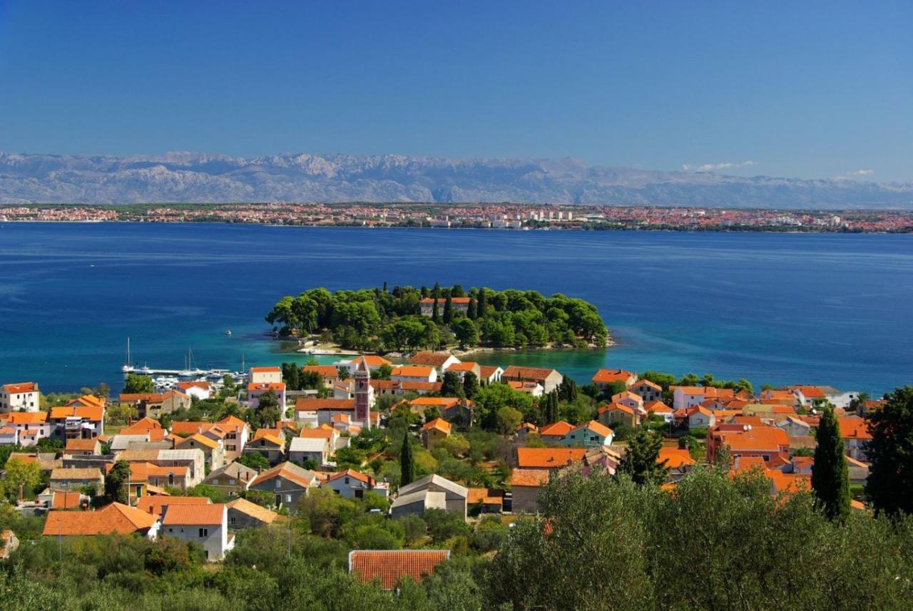 Studio Apartment In Preko With Sea View, Terrace, Air Conditioning, Wi-Fi Exterior foto